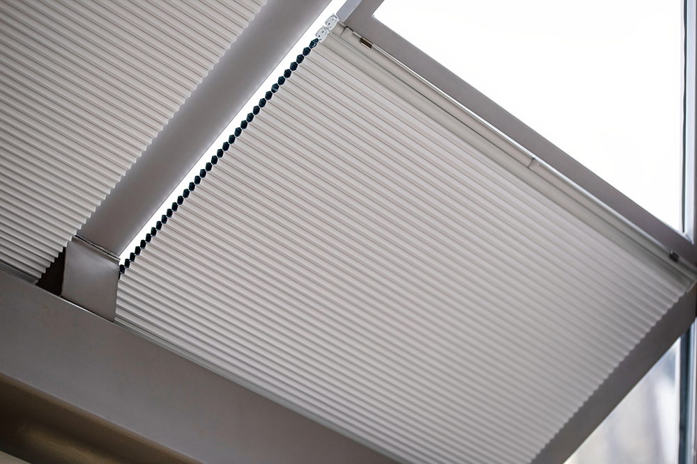 honeycomb skylight blinds