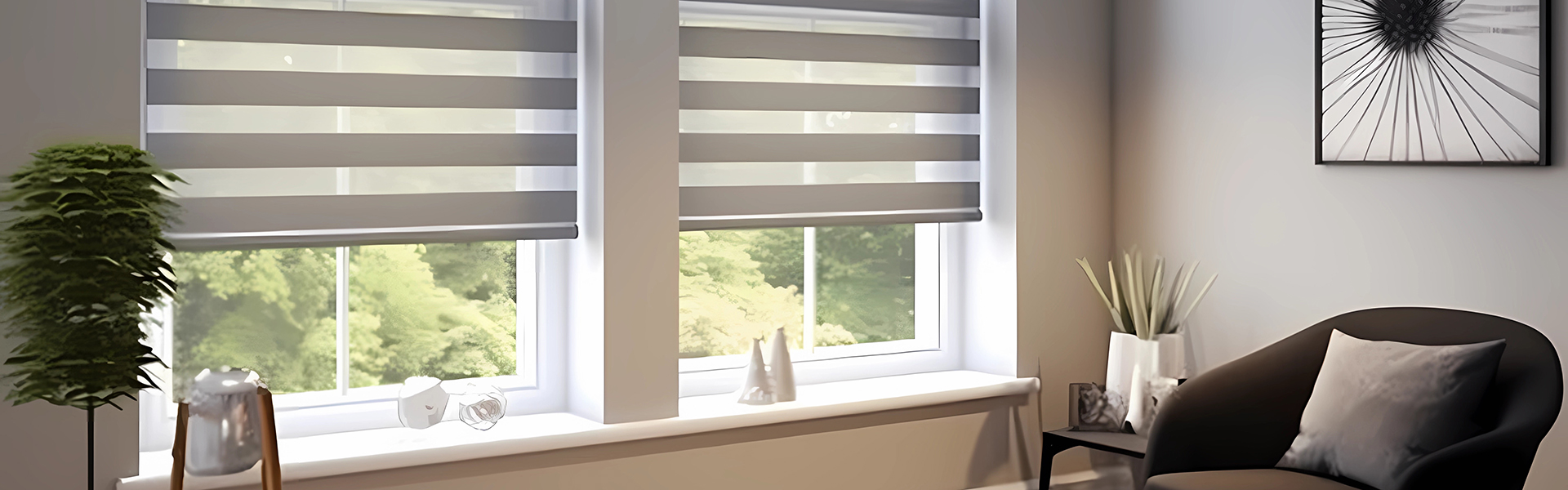 All-in-one Combi/Zebra Blinds